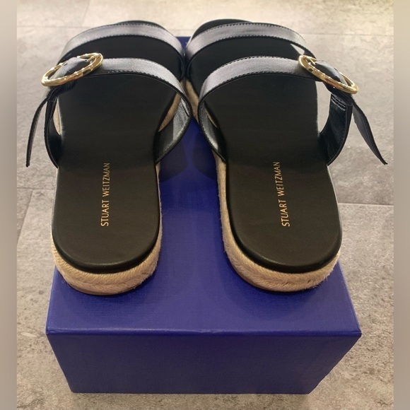 Stuart Weitzman Mykonos Two-Strap Espadrille Sandal - Picture 11 of 14
